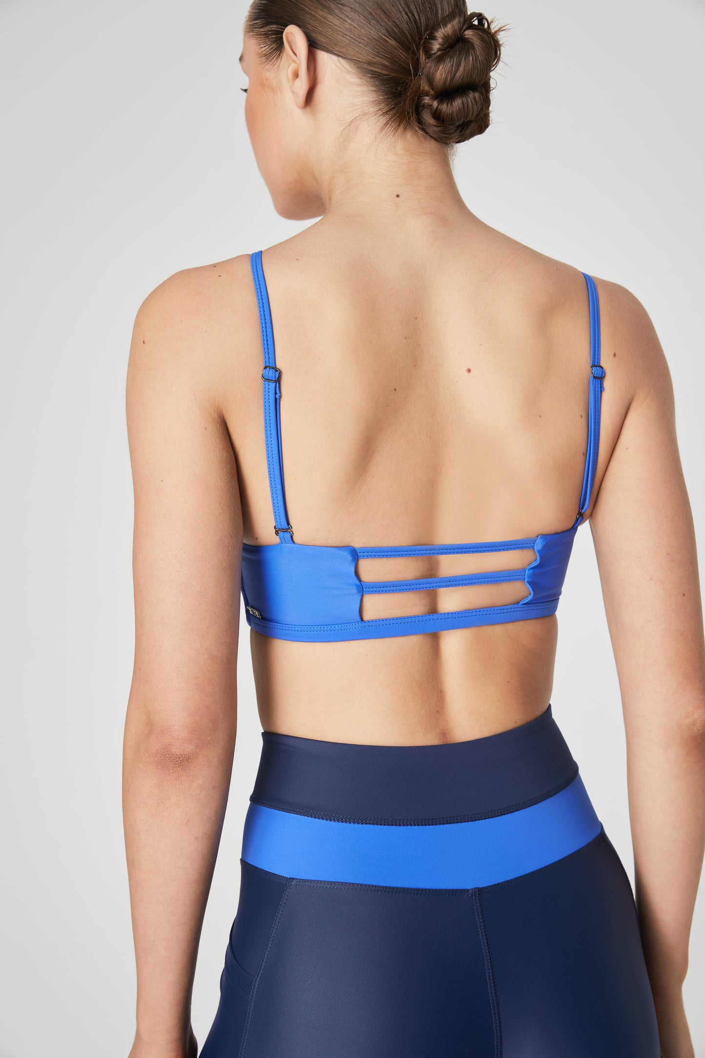 Chloè Corset Bra - Azure - 1Ō8 SPORTIF