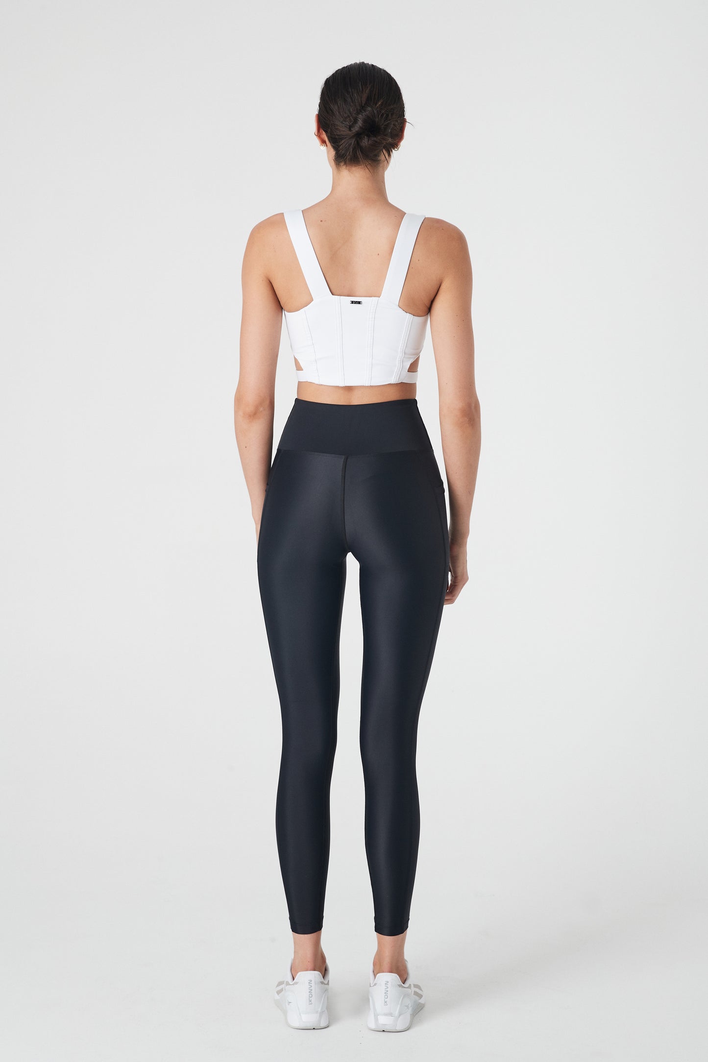 Alix Pintuck Leggings - Nero - 1Ō8 SPORTIF
