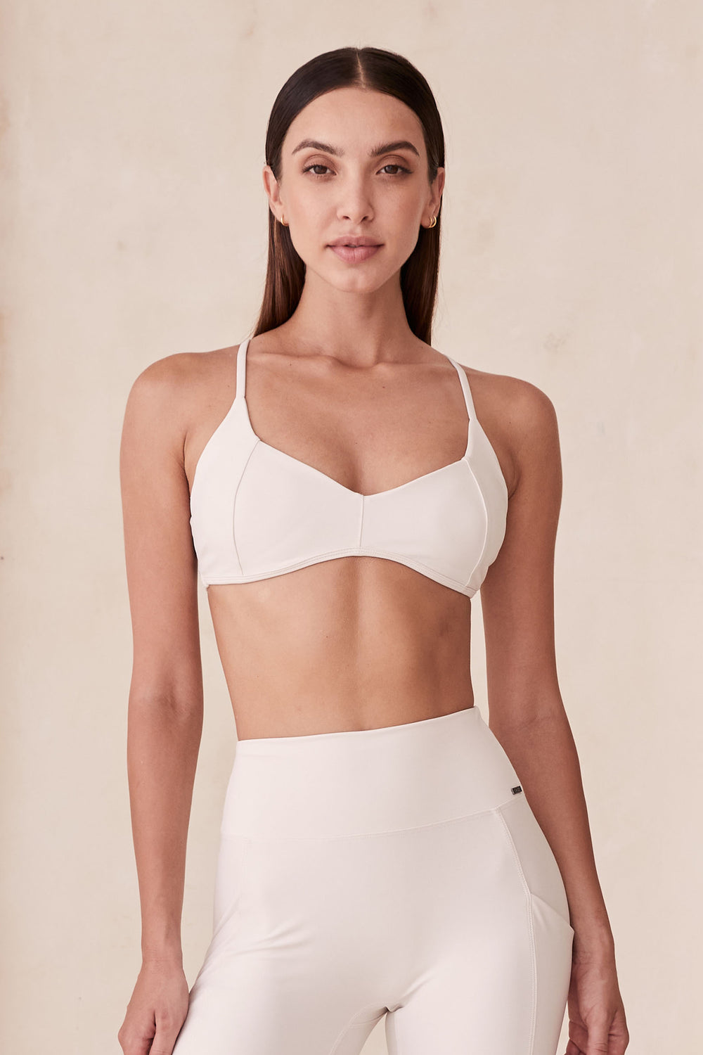 Enes Sculpting Sports Bralette - Stone