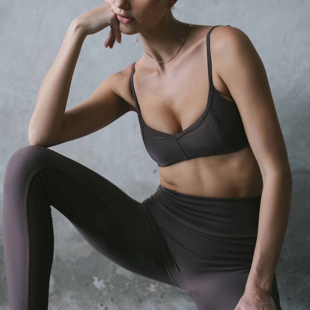 
                      
                        Sculpt Seamless Compression Leggings - Deep Taupe
                      
                    