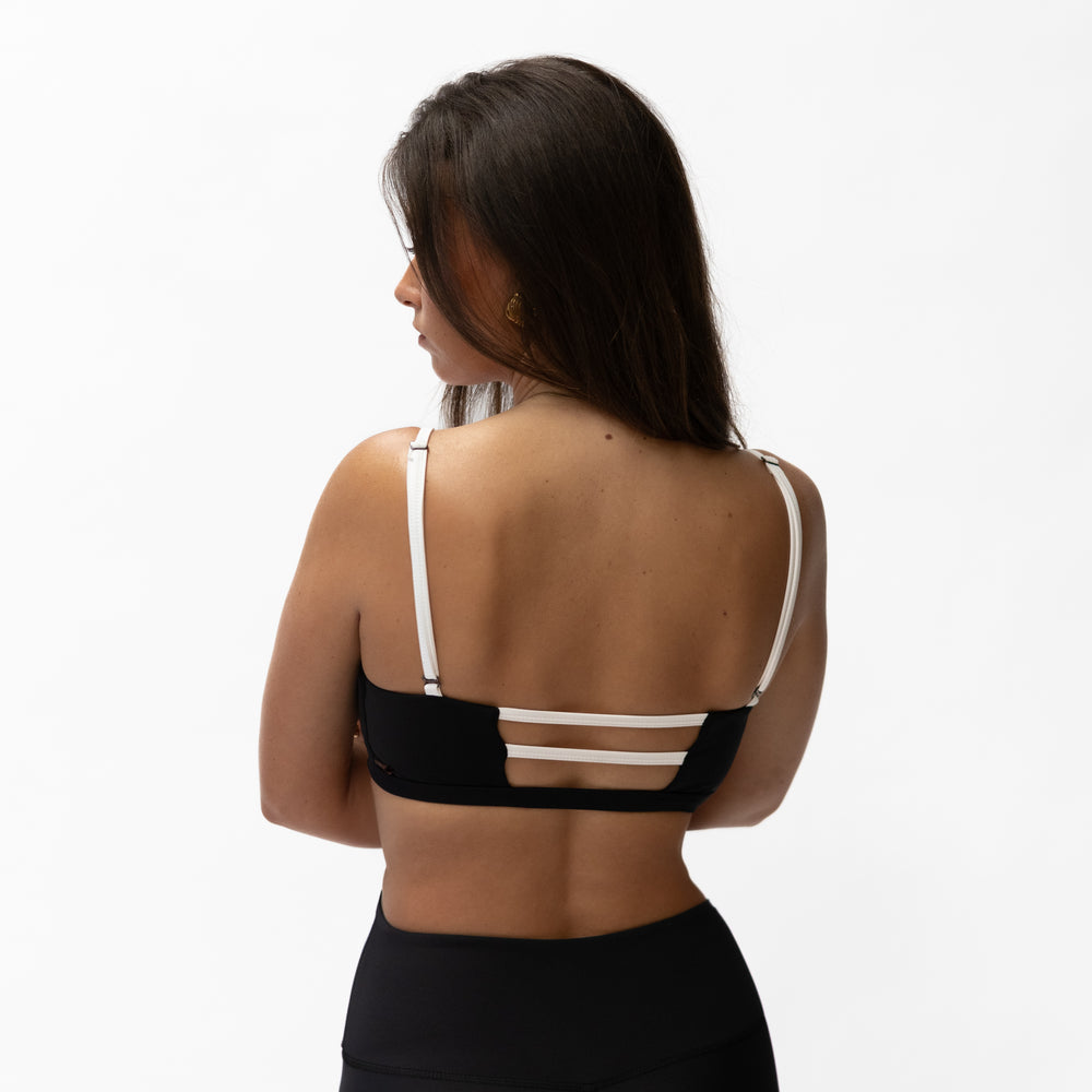 
                      
                        Chloè Two Tone Corset Bra - Black/White
                      
                    