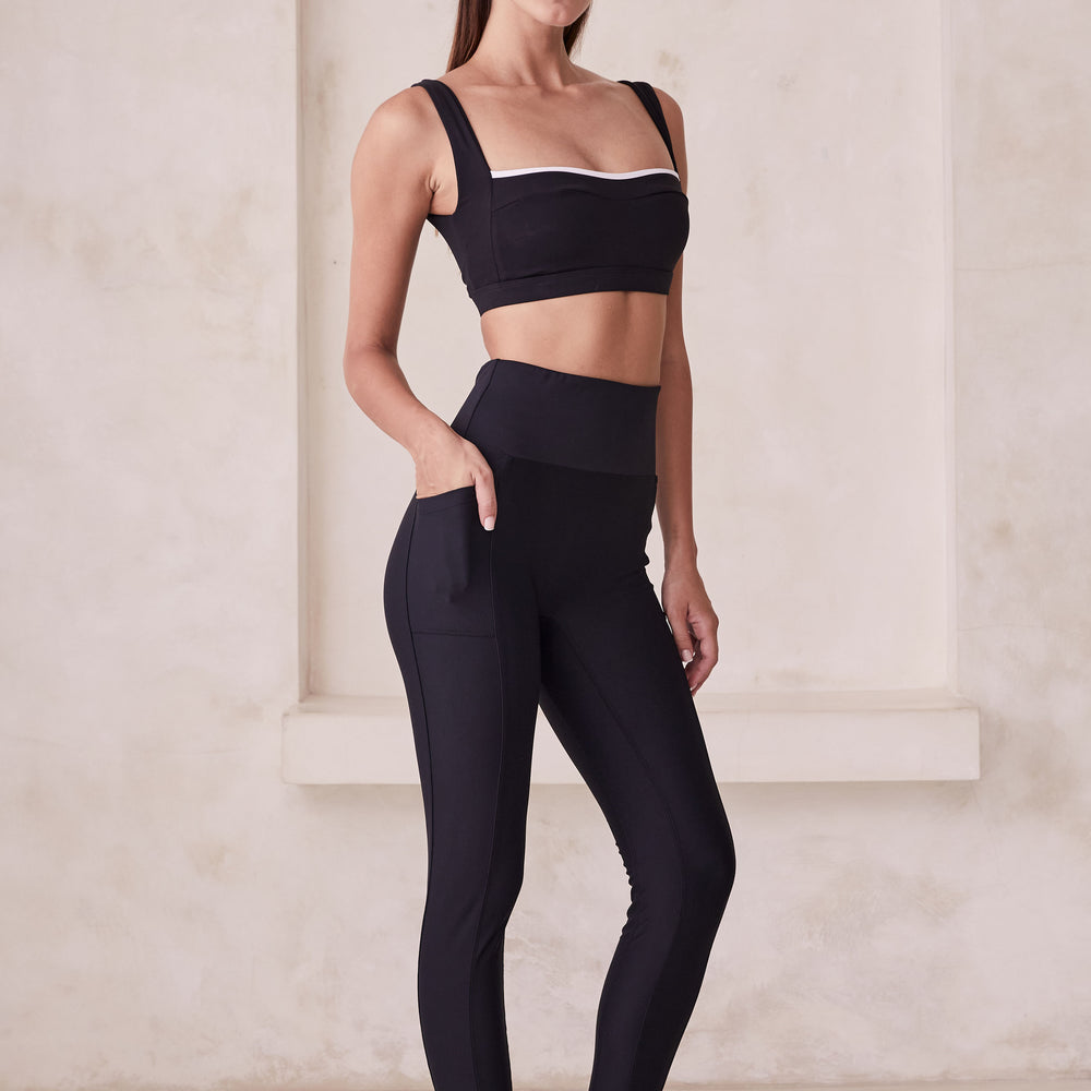 
                      
                        Capri Cutout Crop - Black
                      
                    