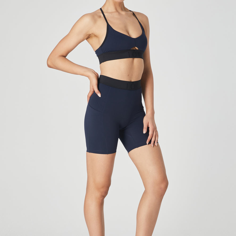 
                      
                        Tulum Sweetheart Jacquard Bra - Navy/Black - 1Ō8 SPORTIF
                      
                    