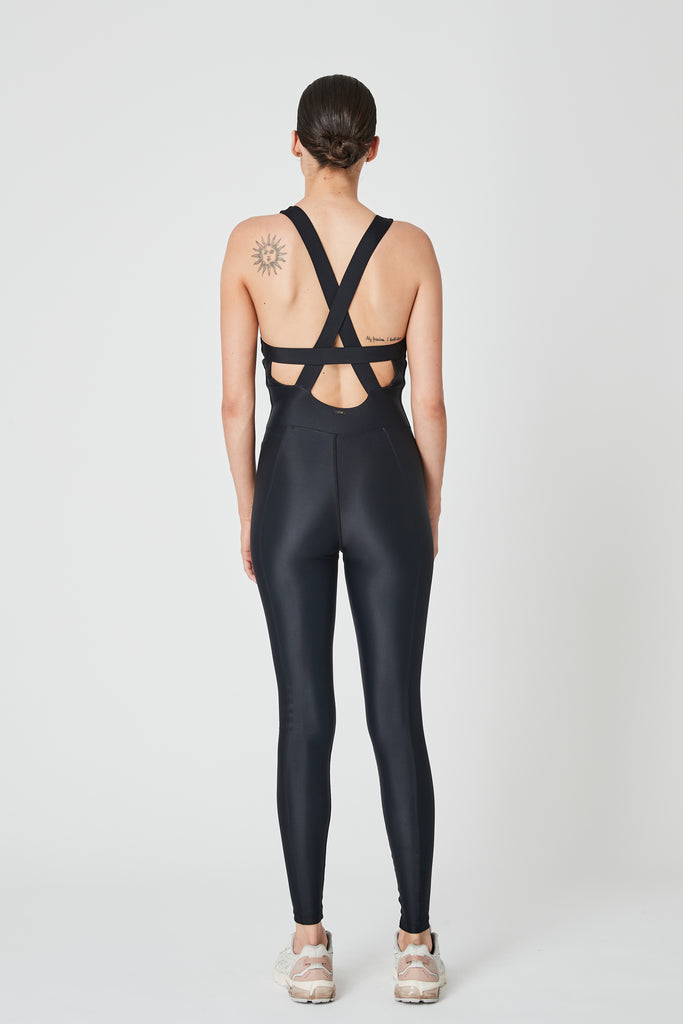 Èlle Corset Bodysuit - Black