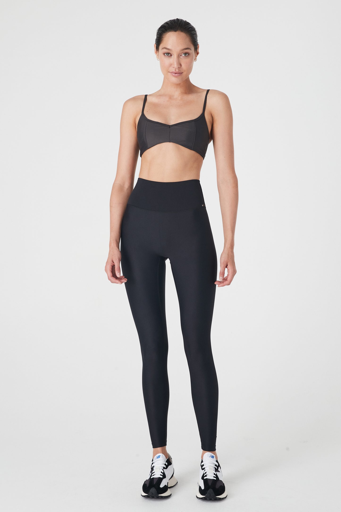 Sculpt Seamless Compression Leggings - Black - 1Ō8 SPORTIF